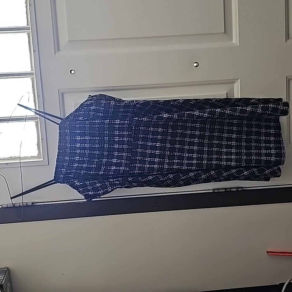 Shein plaid cami dress